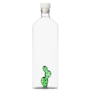 Bottle cactus green w/white dots